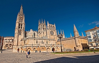 Katedrála v Burgosu (Kastilie a León - Španělsko)