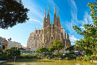 Sagrada Familia v Barceloně (Katalánsko - Španělsko)