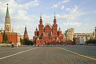 Rudé náměstí v Moskvě (Rusko)