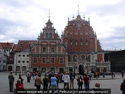 Riga - historické centrum (Lotyšsko)