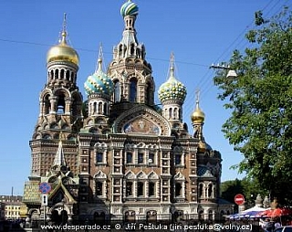 Chrám Kristova vzkříšení v Petrohradu (Rusko)
