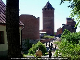 Hrad Turaida - věž, muzeum (Lotyšsko) 
