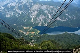 Bohinjské jezero (Slovinsko)