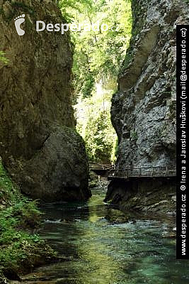 Soutěska Vintgar (Slovinsko)