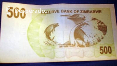 Zimbabwská bankovka (Zimbabwe)