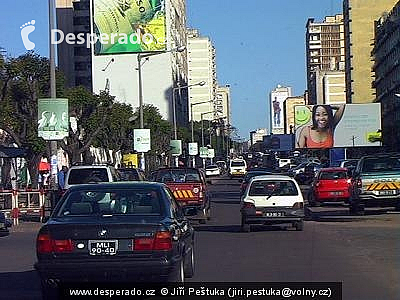 Ulice v Maputo (Mosambik)