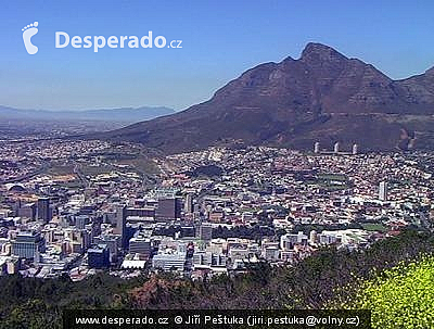 Cape Town - pohled od Signal Hill (Jihoafrická republika)