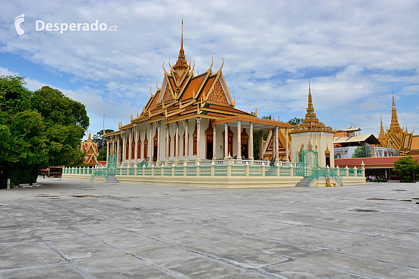 Královský palác v Phnom Penh (Kambodža)