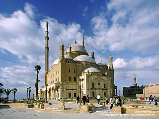 Mešita Muhammada Aliho v káhirské citadele (Egypt)