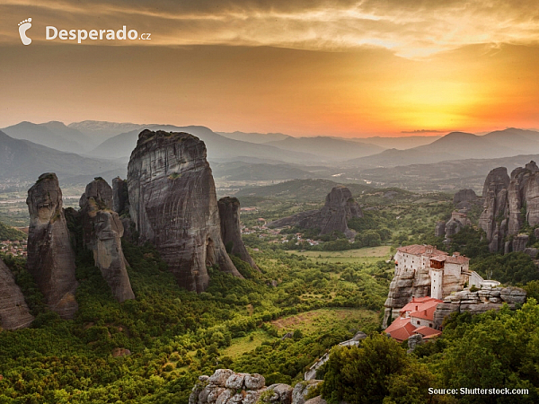 Kláštery Meteora (Řecko)