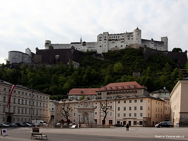 Salcburk pevnost Hohensalzburg (Rakousko)