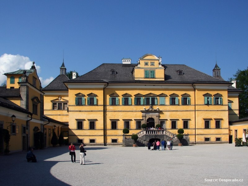Salcburk zámek Hellbrunn (Rakousko)