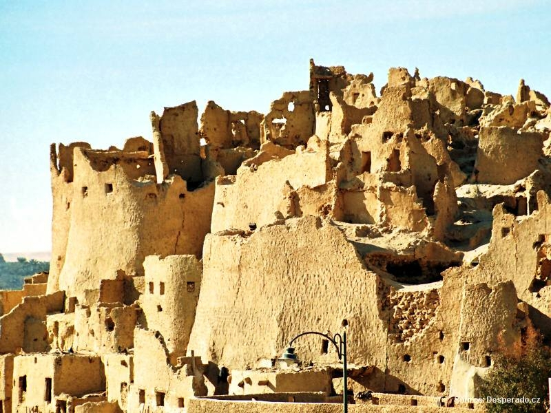Zbytky citadeli Shali ve staré Siwě