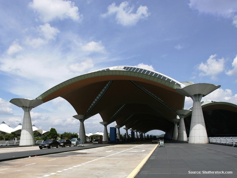 Mezinárodní letiště Sepang v Kuala Lumpur (Malajsie)