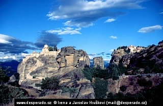 Kláštery Meteora (Řecko)