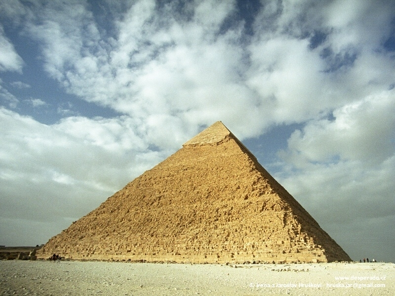 Chufuova pyramida v Gíze (Egypt)