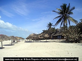 Pláž ve Varadero (Kuba)