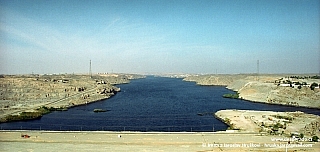 Asuánská přehrada (Egypt)
