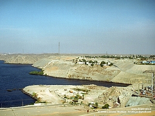 Asuánská přehrada (Egypt)