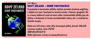 Kniha Nový Zéland od Jirky Máry