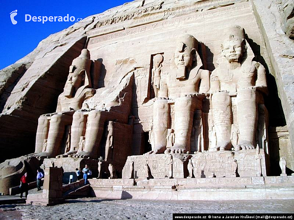 Chrámy v Abu Simbel (Egypt)