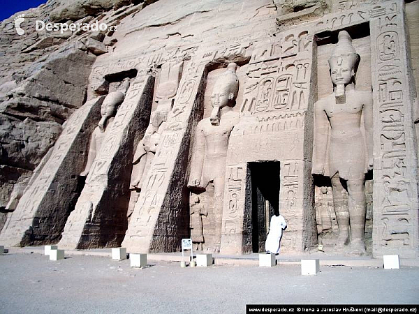 Chrámy v Abu Simbel (Egypt)