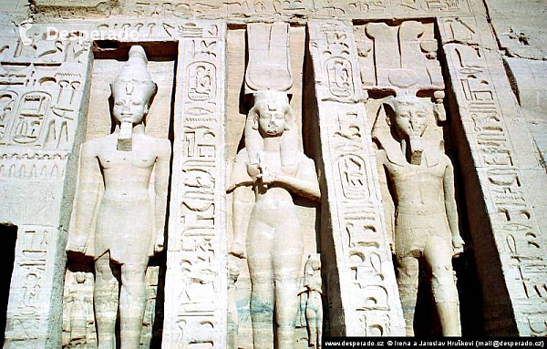 Chrámy v Abu Simbel (Egypt)