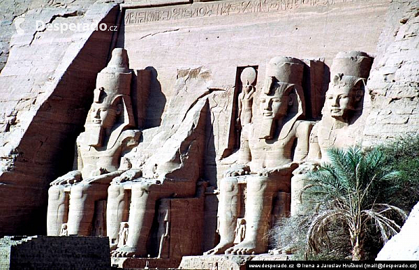 Chrámy v Abu Simbel (Egypt)