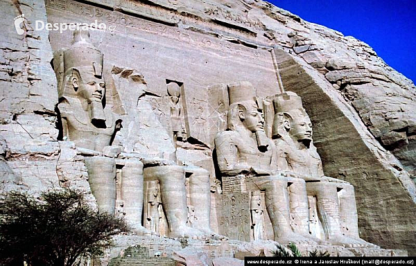 Chrámy v Abu Simbel (Egypt)