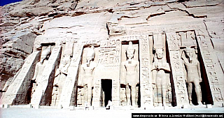Chrámy v Abu Simbel (Egypt)