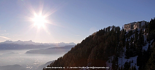 Lyžařské středisko Gerlitzen v Korutanech (Rakousko)