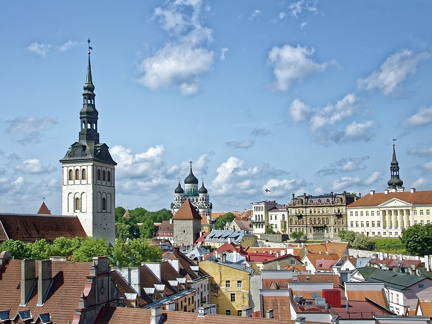 Hlavní město Tallinn (Estonsko)