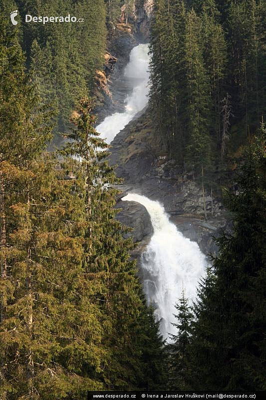 Krimelské vodopády - Krimmeler Wasserfälle (Rakousko)