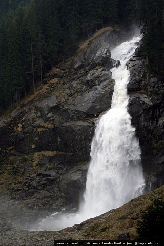 Krimelské vodopády - Krimmeler Wasserfälle (Rakousko)
