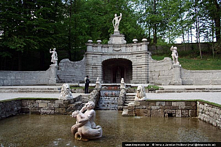 Salcburk zámek Hellbrunn (Rakousko)